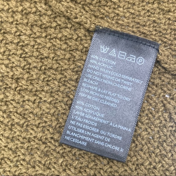 Urban outfitters army green sweater open front with pockets - Picture 5 of 6